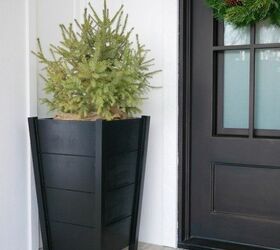 modern tapered planters