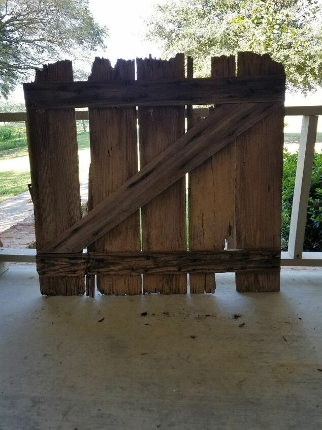q any ideas what i can do with this old gate