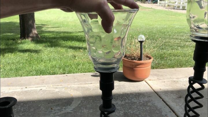 candle holder solar light creations