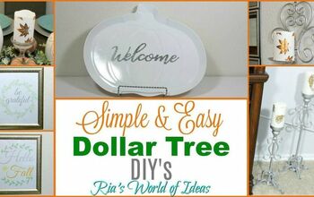 Simple & Easy Fall Dollar Tree DIY's | Home Decor | Budget