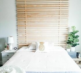 Get Creative: How to DIY a Slat Accent Wall and Headboard