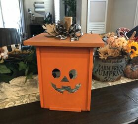 how to turn a drawer into a pumpkin