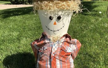 Flower Pot Scarecrow