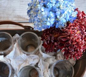 diy blooming fall centerpiece no flower arranging skills required