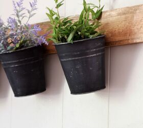 diy modern farmhouse wall planter
