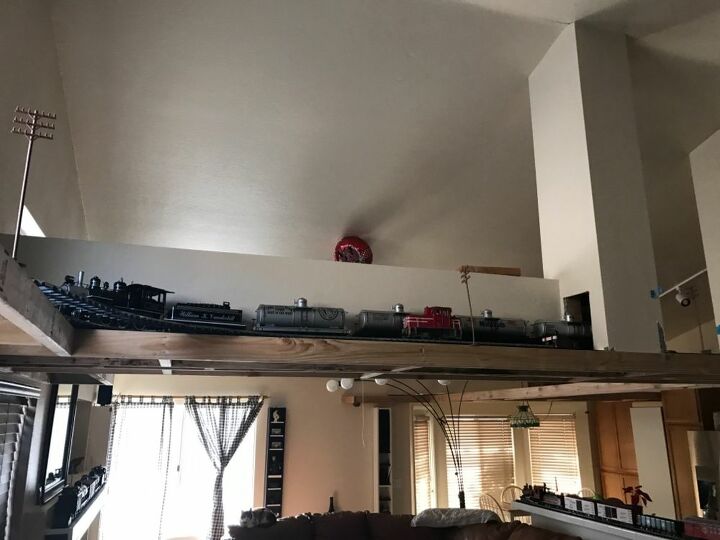 escala g estantera de vidrio madera tren ferroviario
