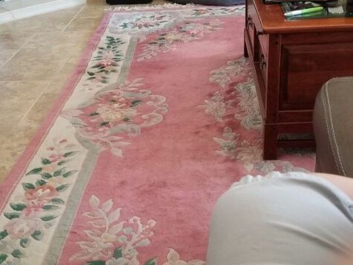 q how do i update a wool rug