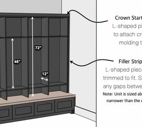 How To Build Mudroom Lockers Diy Hometalk