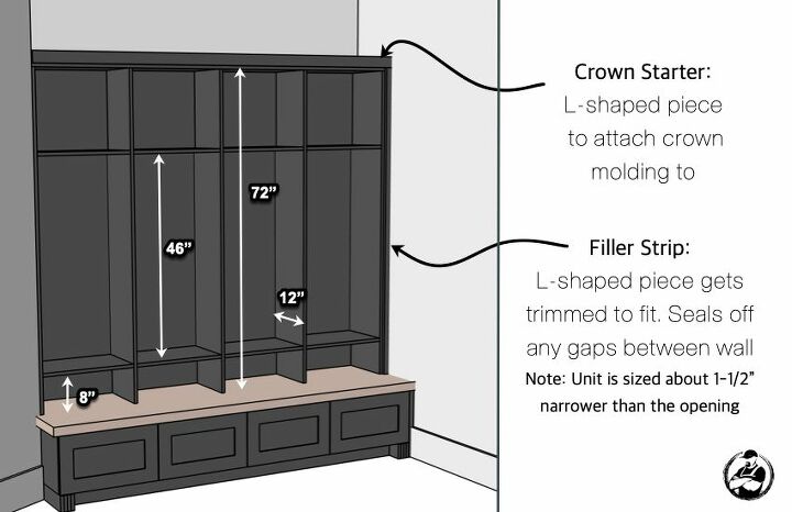 How To Build Mudroom Lockers Diy Hometalk