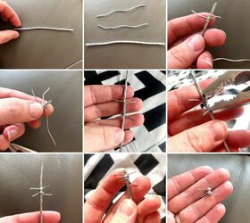 diy wire and cement cactus, Create Barbed Wire