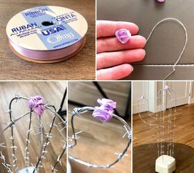 diy wire and cement cactus, Add Decor
