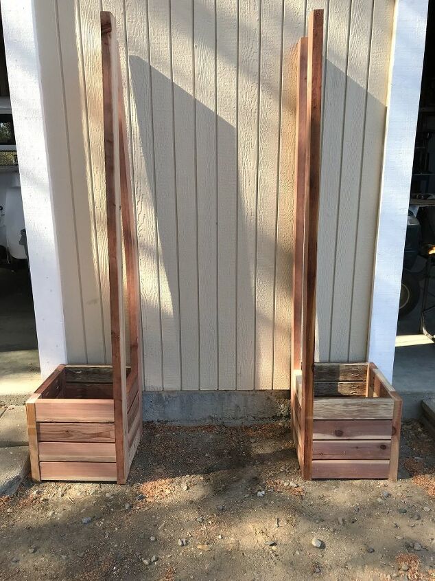 diy planter box bench seat