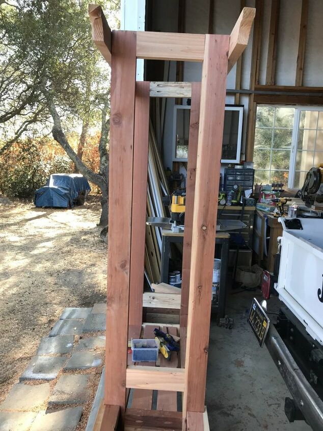 diy planter box bench seat