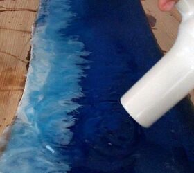 cmo hacer arte de las olas del ocano utilizando resina y madera