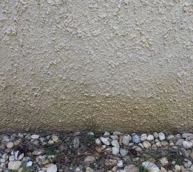 how can i clean stained stucco