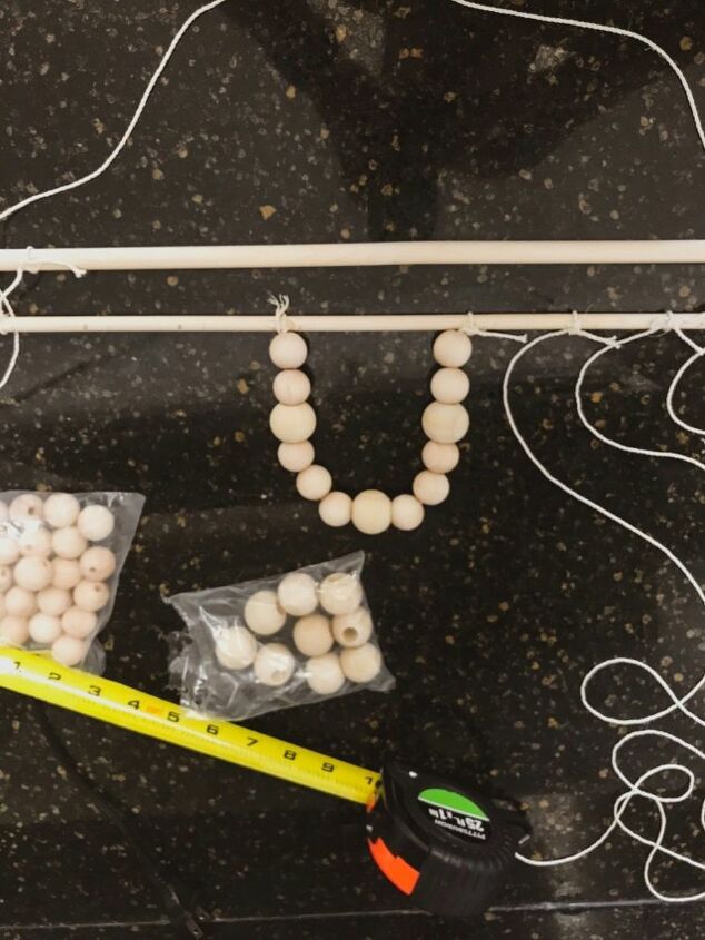 modern boho wall hanging