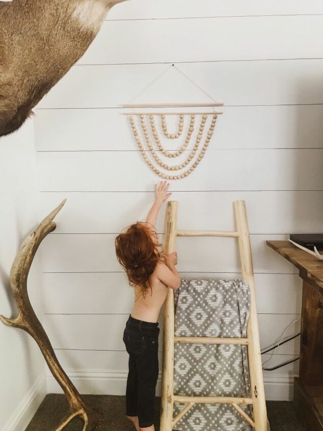 modern boho wall hanging