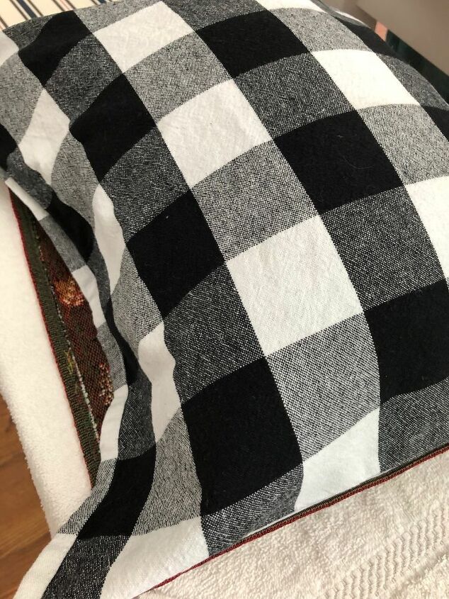 diy double sided no sew fall pillow