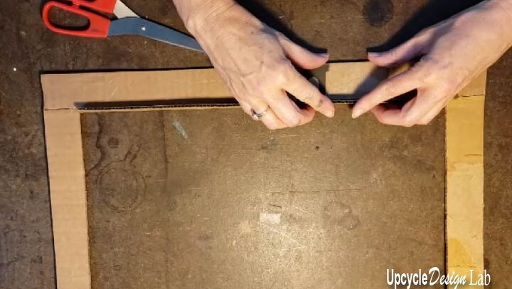 craft room makeover extreme upcycling cardboard tool storage frames