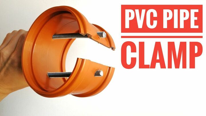 homemade clamp from pvc pipe