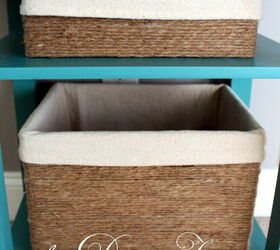 8 ways to turn cardboard boxes into beautiful storage for your home, Add some liners and twine