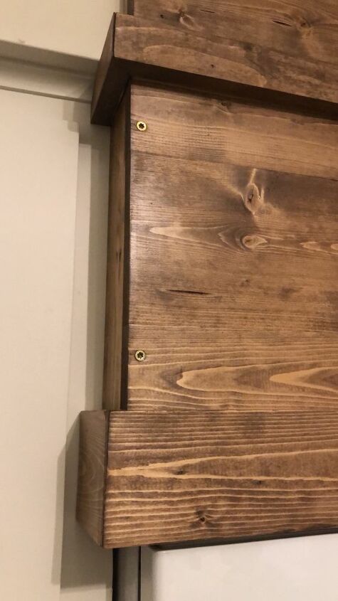 diy vent hood cover, Secure the Bottom