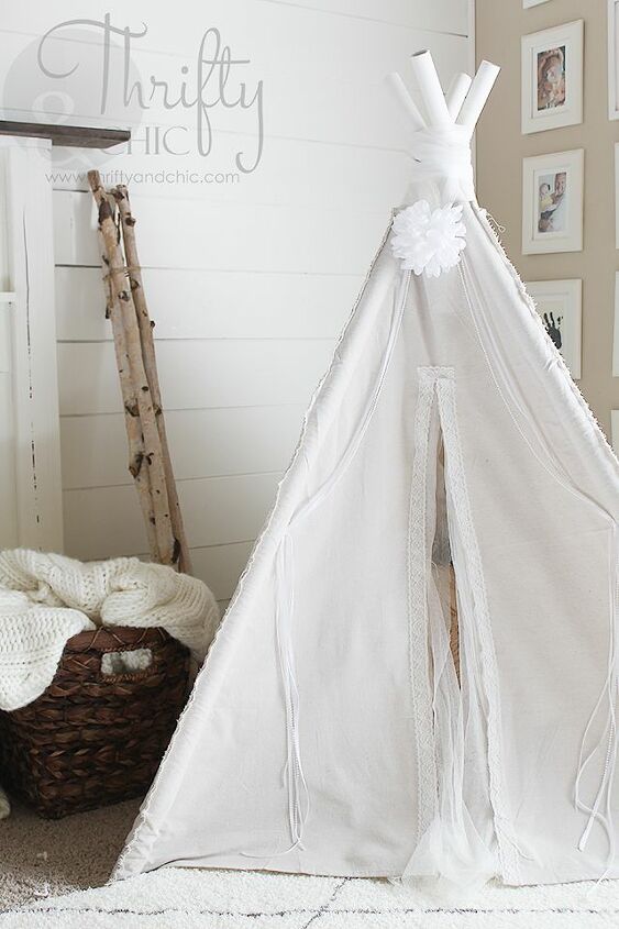 17 incredible ways people are using pvc pipes for everything, PVC pipe drop cloth teepee