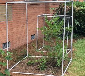 17 incredible ways people are using pvc pipes for everything, PVC blueberry bush covers