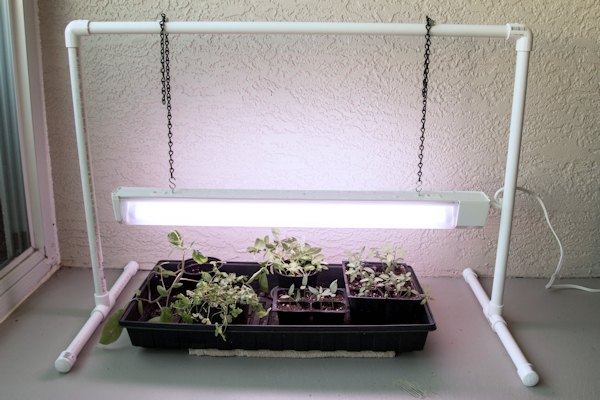 17 incredible ways people are using pvc pipes for everything, A PVC garden grow light