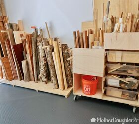 17 incredible ways people are using pvc pipes for everything, PVC pipe scrap wood storage