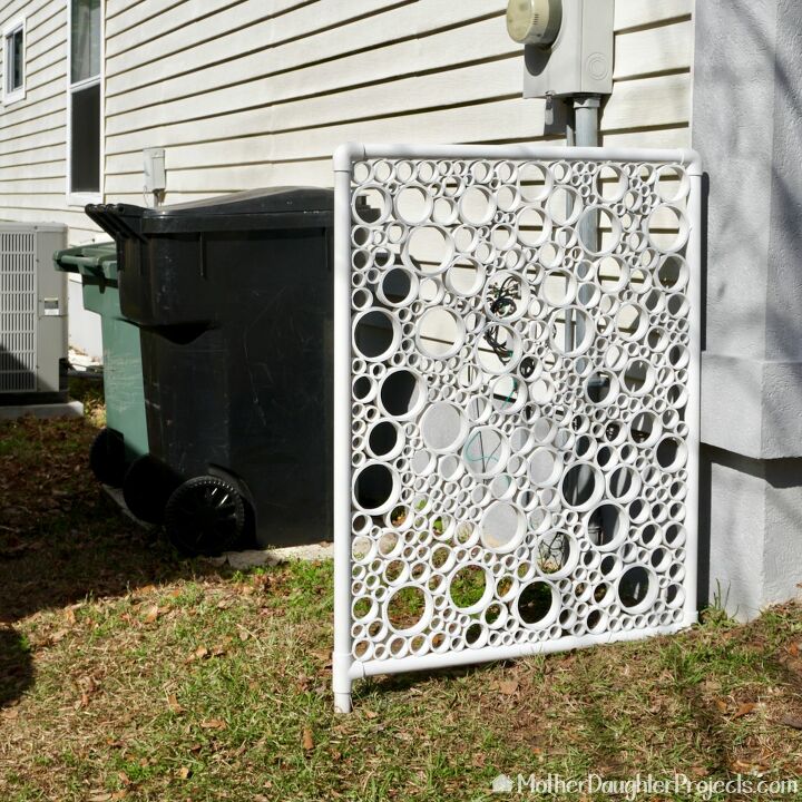 17 incredible ways people are using pvc pipes for everything, PVC pipe privacy screen