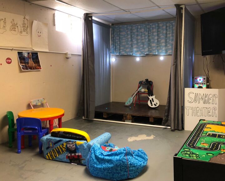 17 incredible ways people are using pvc pipes for everything, A PVC pipe DIY theater for a toy room