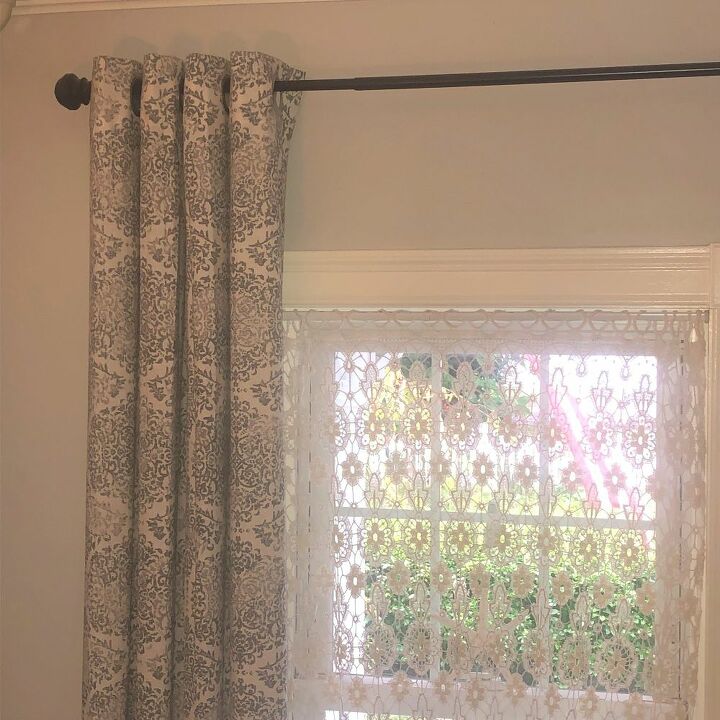 grommet tab curtain fix