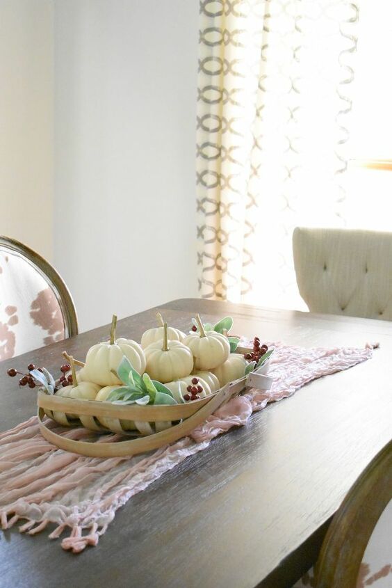decorao de mesa simples de ao de graas