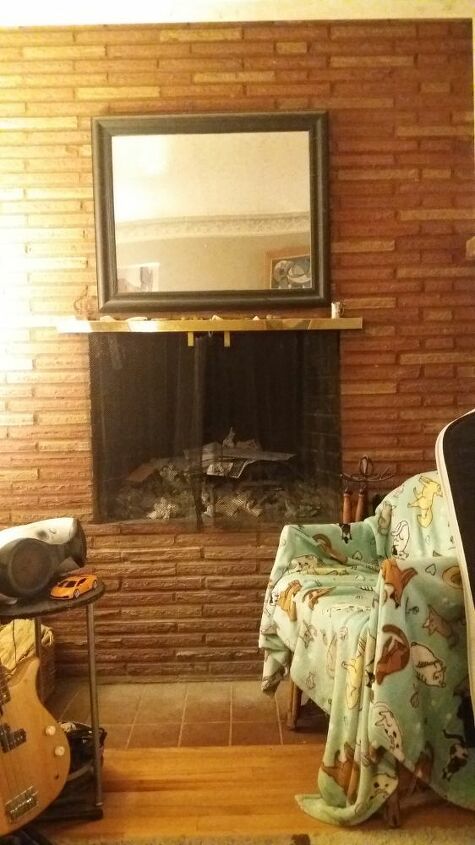 q fireplace mantel