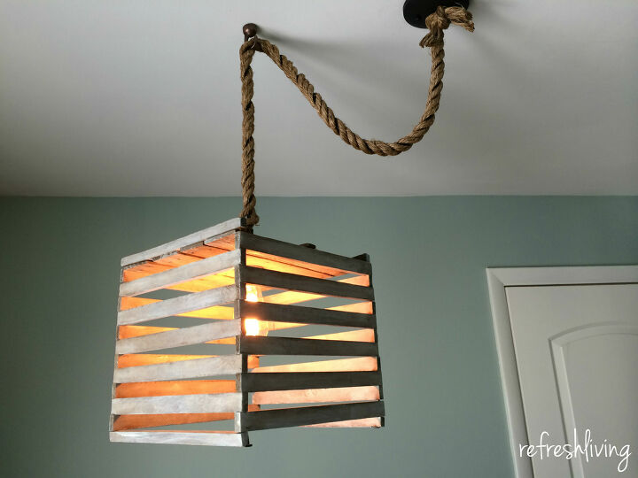 s 14 pendant lighting ideas that you have to try, Antique egg crate pendant light
