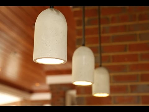 s 14 pendant lighting ideas that you have to try, Indoor outdoor concrete pendant lights