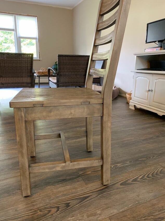 how can i turn my standard height dining chair into a pub chair