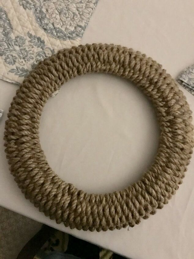 dollar tree jute wreath