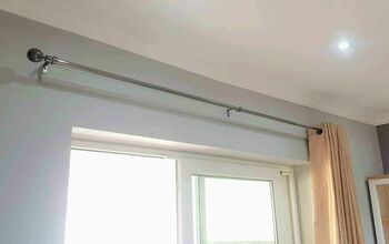 Rustic Curtain Rod Amp Corbels With Sheet Curtains Hometalk