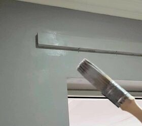 how to put up a curtain pole batten with grab adhesive