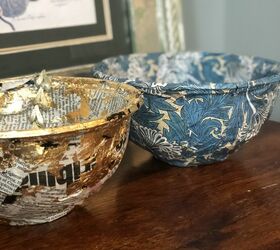 how to upcycle a takeaway container into a decorative trinket bowl