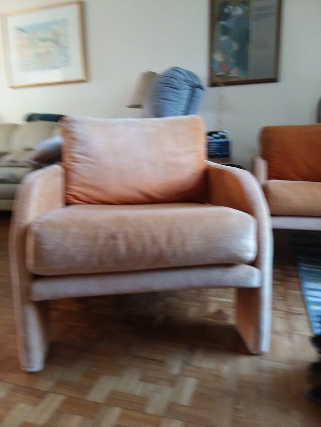 q how can i re cover these chairs in an easy way if possible