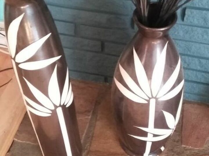 q re doing painted vases