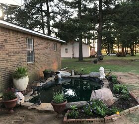 s outdoor pond, 12 Large Outdoor Koi Pond with Plant Border