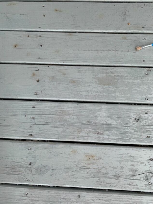 how do i clean a rust stain on my deck