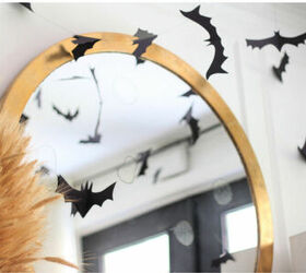diy bat garland halloween decoration