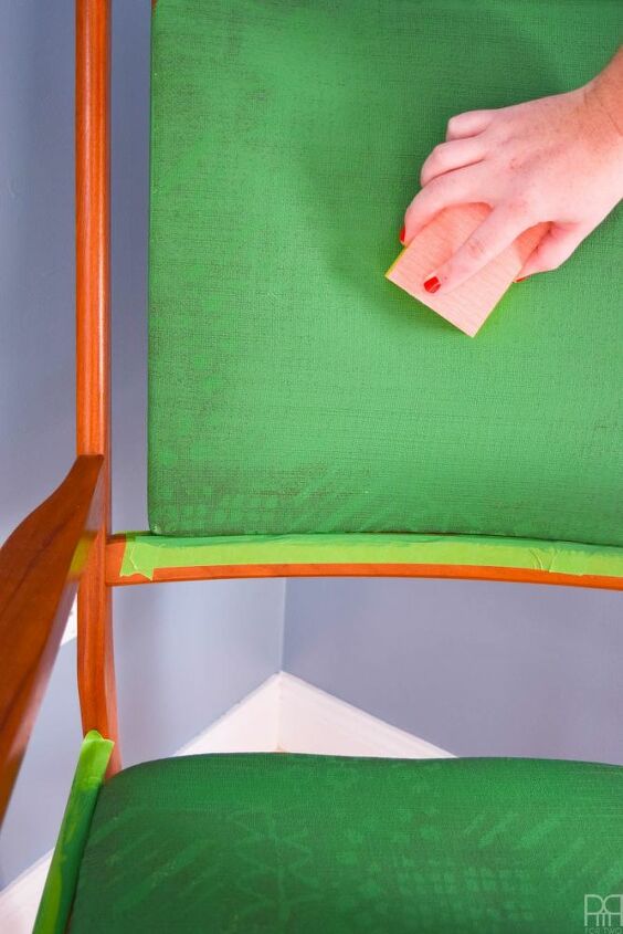 cmo pintar una silla tapizada