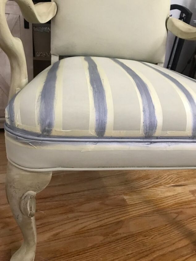 off brand chalk paint chair makeover