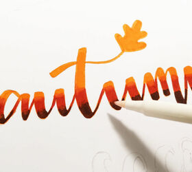 hand lettering wall decoration